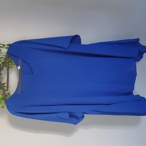 Super Flowy Royal Blue Top